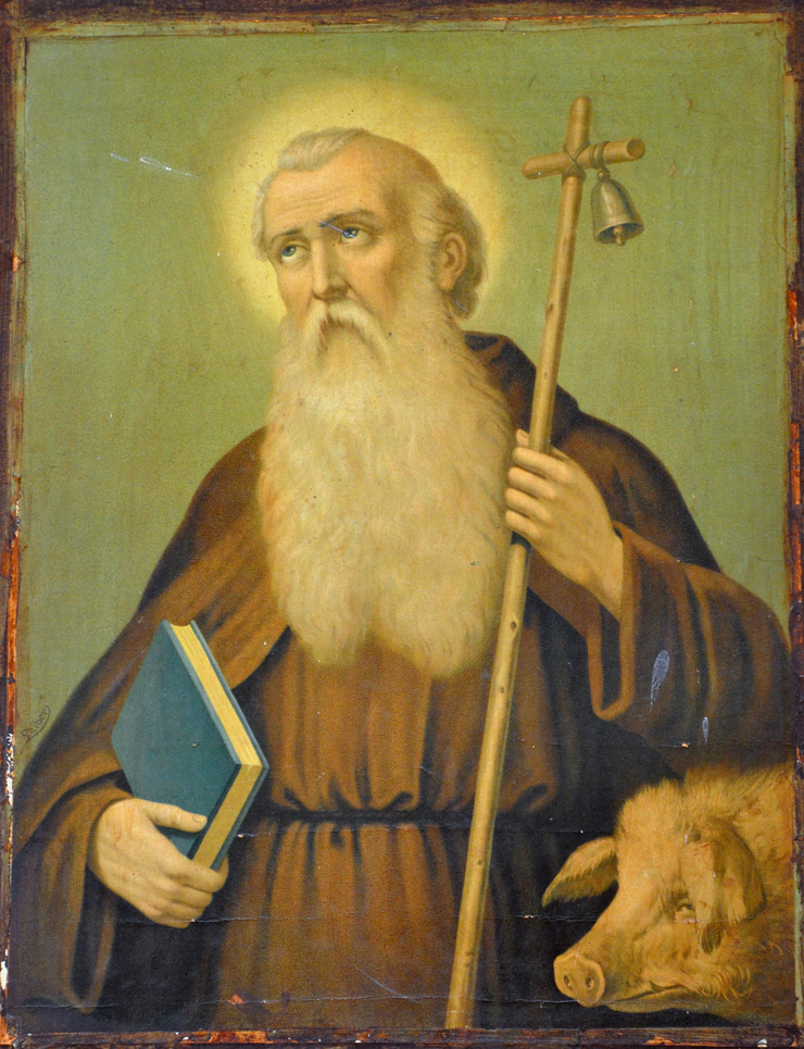 St. Anthony Abbot Painting